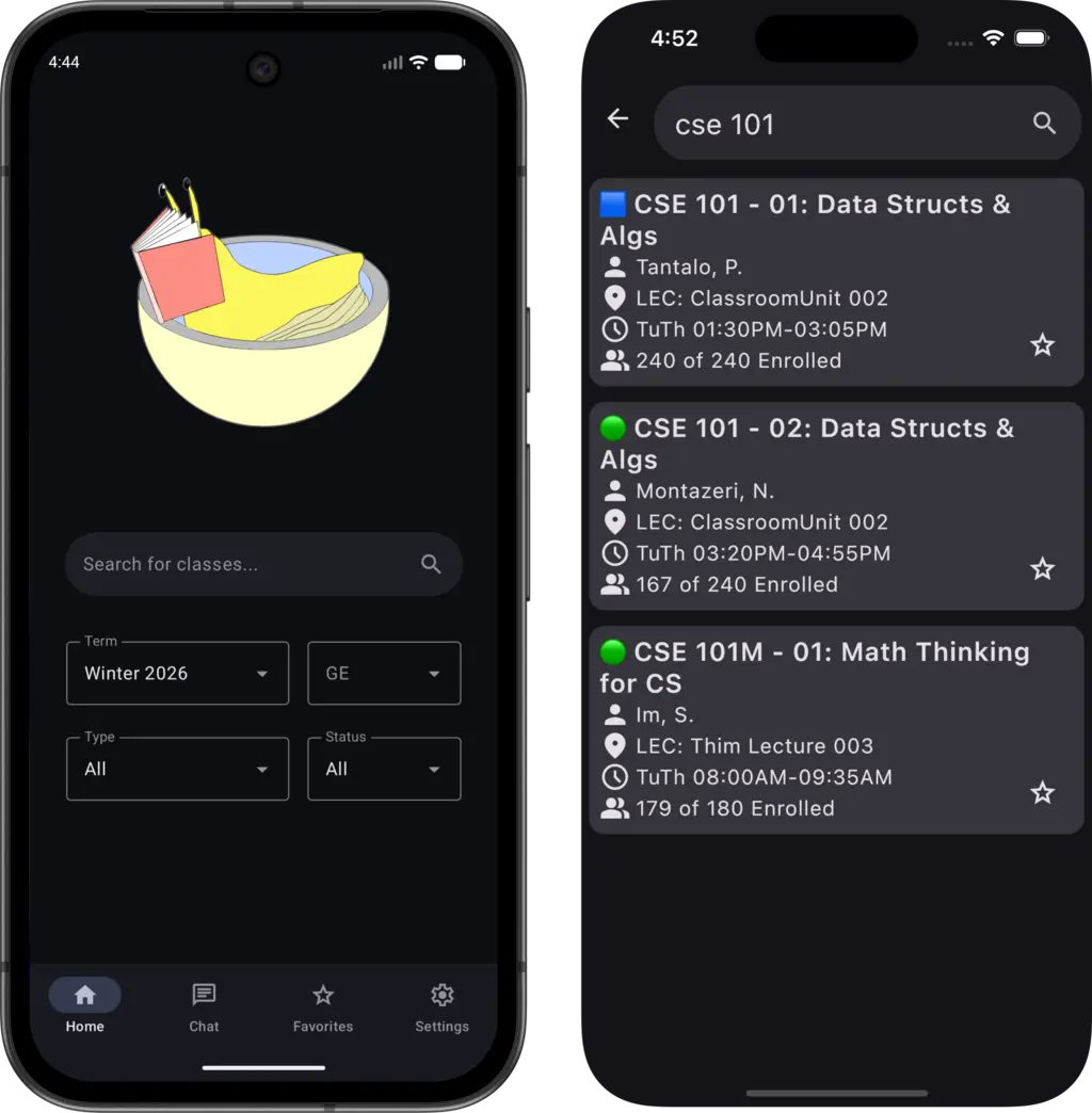 Course App Screenshot